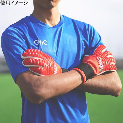 ガビック GAViC マトゥー 素吸 GC3004 RED/WHT ★クリアランス★★お得★ ゴールキーパー キーグロ 手袋 GKグローブ 大人 一般 フットサル  キーパーグローブ｜esports｜09