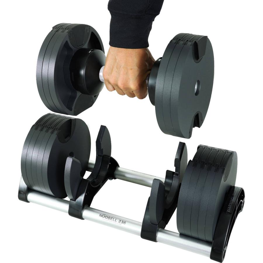 ② NUOBELL 236 可変式ダンベル 36kg【1個目】 フレックスベル FLEXBELL 可変式ダンベル 新型 2kg刻み 36kg