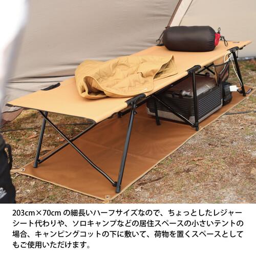QUICKCAMP 防水マルチシート 厚手 ハーフサイズ QC-WMS_half SD QUICKCAMP 防水マルチシート 厚手 ハーフサイズ QC-WMS_half SD