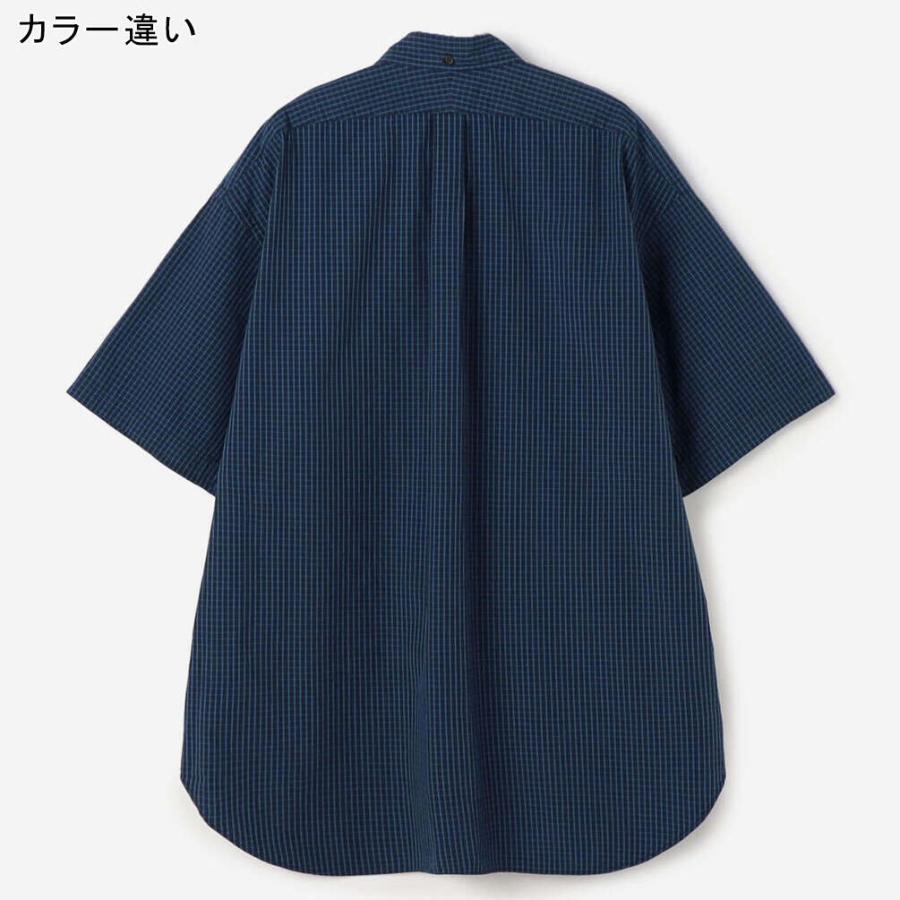 GYMPHLEX（ジムフレックス） ボタンダウン半袖シャツ チェック #GY