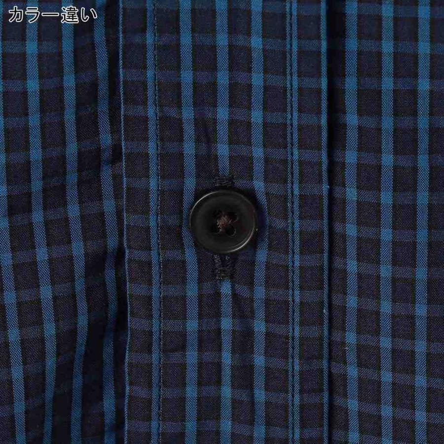 GYMPHLEX（ジムフレックス） ボタンダウン半袖シャツ チェック #GY 