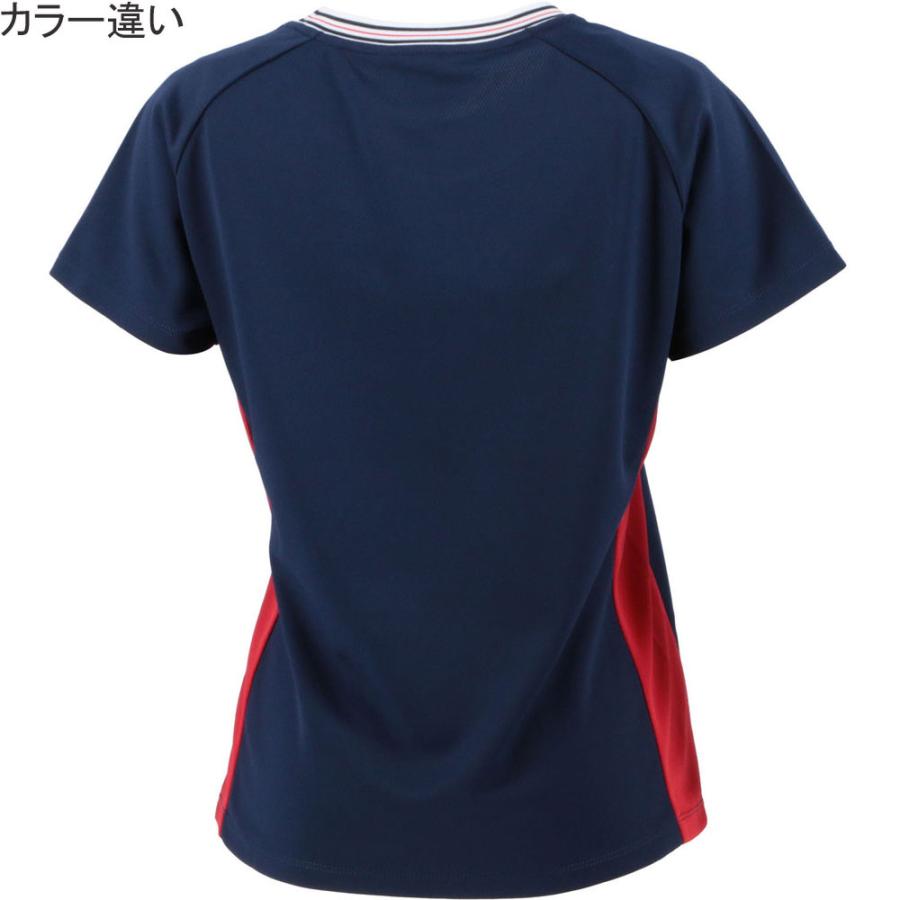 FILA Rakuten Open 2018年 Tシャツ ネイビー/ワインレッド 楽天市場】FILA フィラ ドライ 鹿の子 ポロシャツ レディース 吸水速乾