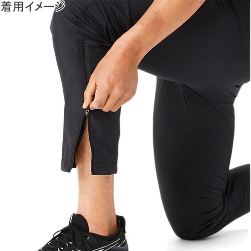 アシックス asics A-I-M 裏トリコットウインドブレーカーパンツ 2031E273 001 ブラック×ブリリアントホワイト メンズ 2023秋冬モデル スポーツウェア｜esports｜08