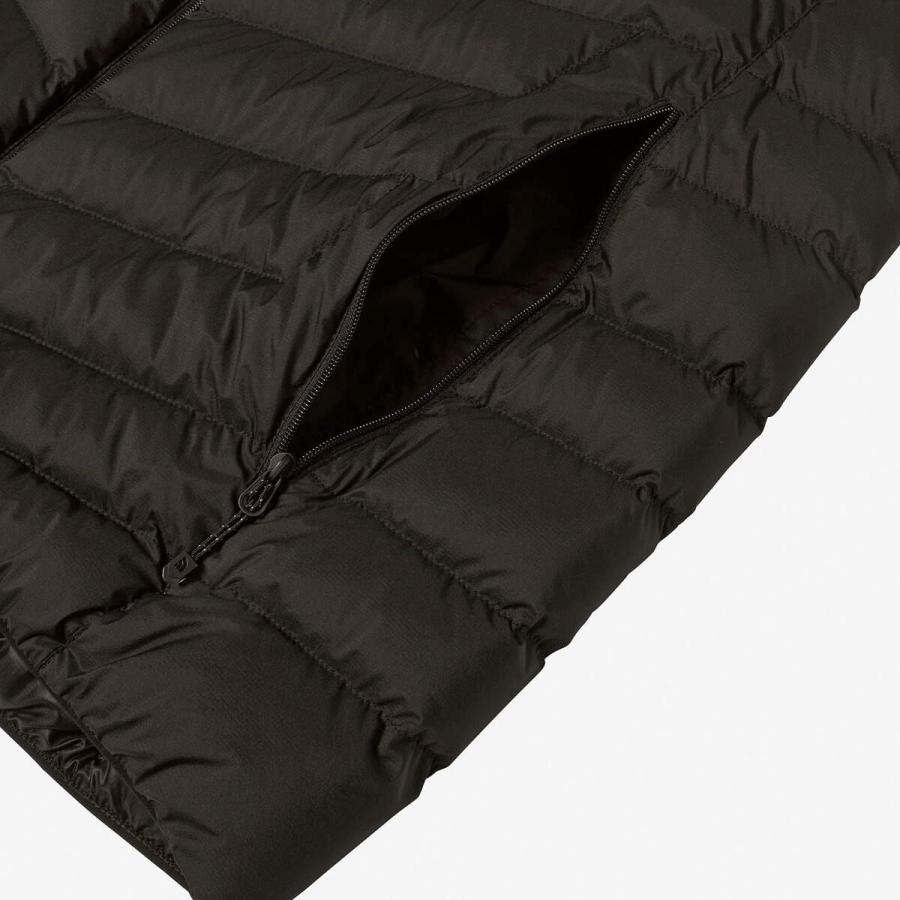 The North Face ブラック ダウンジャケット　NY82313K THE NORTH FACE（ザ ノースフェイス） サンダーラウンドネック