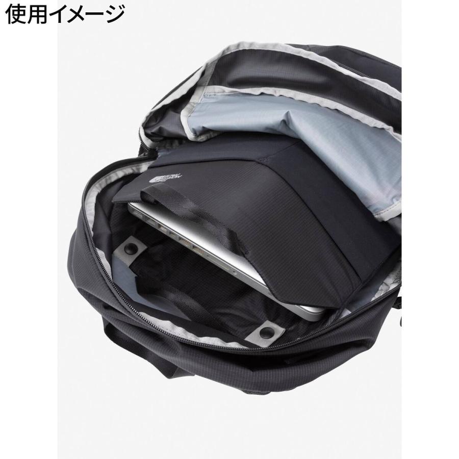 ザ・ノース・フェイス ヘイジーデイパック NM82455 K ブラック 通勤アイテム 新学期 春夏モデル 鞄 バッグ リュック 軽量 PCスリーブ サイドポケット 旅行の画像
