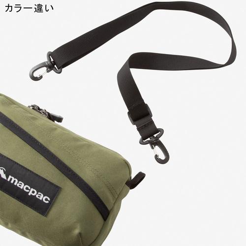 マックパック macpac ライトアルプショルダー MM82351 K ブラック 春夏モデル ショルダーポーチ キークリップ付き お出かけ フェス 買い物 小物入れ｜esports｜02