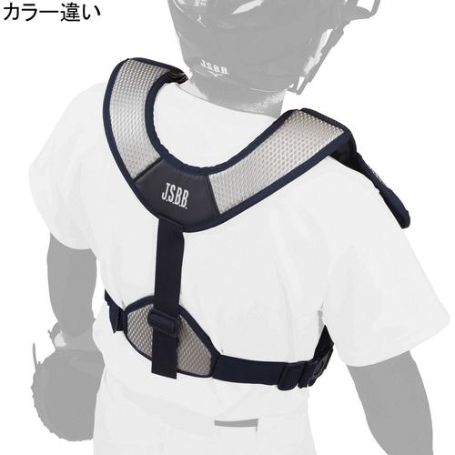 ミズノ 軟式野球 キャチャー道具 プロテクター、レガース ネイビー M
