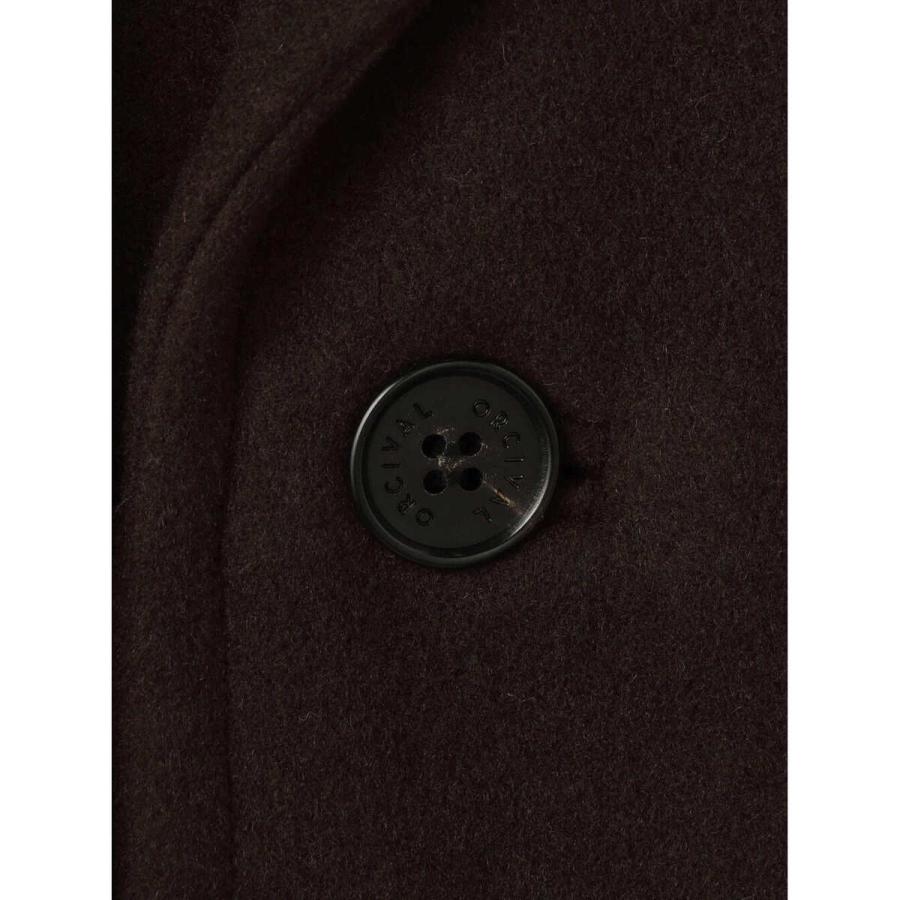 ORCIVAL（オーシバル） ウールモッサ ベルテッドコート #OR-A0416 LMO
