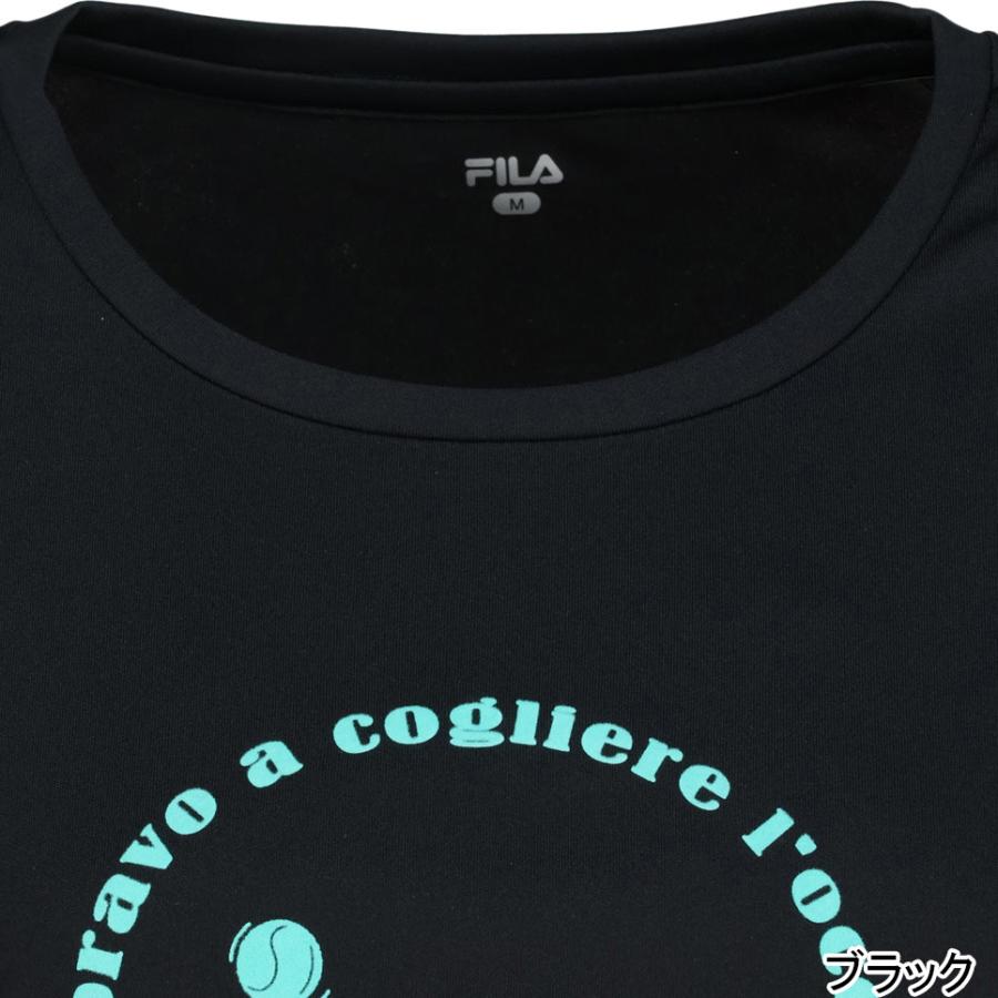 FILA（フィラ） グラフィックTシャツ VL2702 レディース テニスウェア