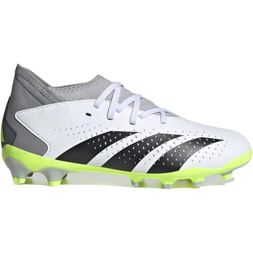 アディダス adidas プレデター アキュラシー.3 HG/AG J MAR06 IE9445 ホワイト/ブラック/レモン キッズ スパイク サッカーシューズ 土 人工芝 靴 子供 ジュニア｜esports｜02