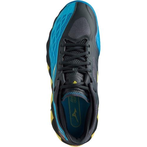 ミズノ MIZUNO ウエーブエンフォース ツアー AC オールコート 61GA2300 25 ライトブルー×イエロー×ブラック メンズ レディース テニスシューズ 靴 試合 練習｜esports｜04