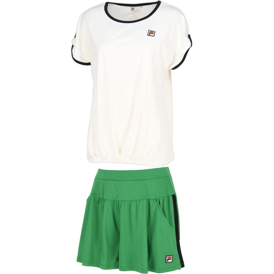 フィラ FILA テニスウェア レディース ゲームシャツ　キュロットパンツ テニス/ソフトテニス,ウェアのフィラ FILA テニス レディース