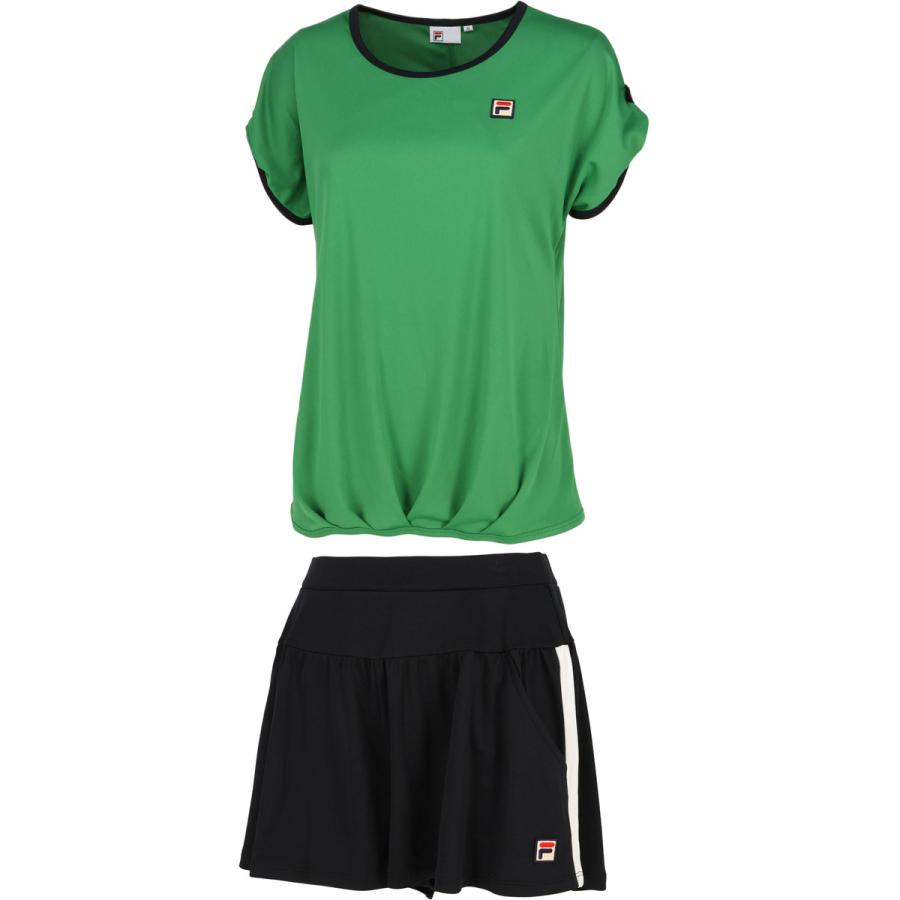 FILA フィラ レディース ゲームシャツ VL2698 ＆ キュロット