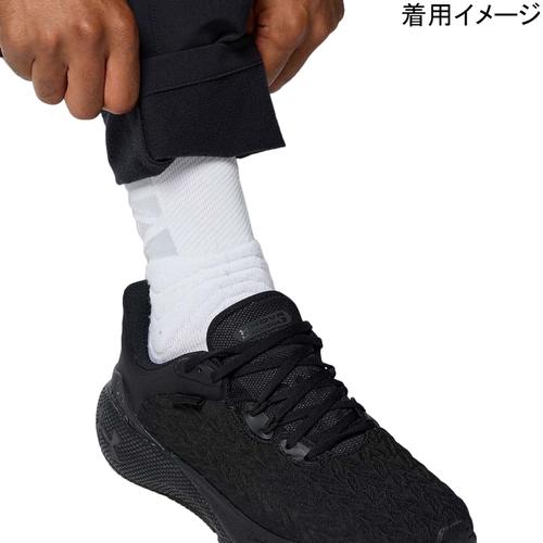 ★4/19-4/30 1000円OFFクーポン★ アンダーアーマー UNDER ARMOUR ブラッシュドウーブン パンツ 1381349 001 ブラック メンズ 新入部員応援 ロングパンツ｜esports｜07