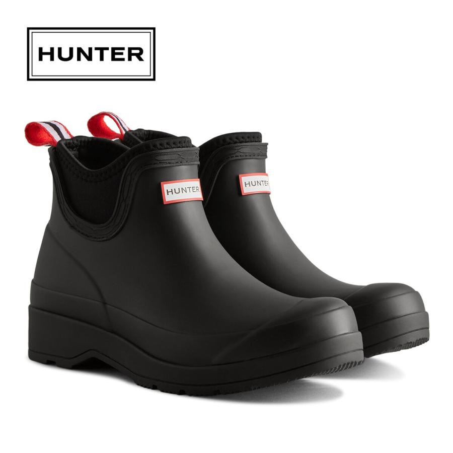 最終価格 HUNTER ハンター WFS3020RMA BLK 長靴 ネオプレン HUNTER（ハンター） プレイ ネオプレン チェルシー ブーツ WFS3020RMA