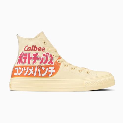 コンバース CONVERSE オールスター （R） カルビー ポテトチップス HI 31310190 コンソメパンチ メンズ レディース 2023秋冬モデル ハイカットスニーカー｜esports｜04