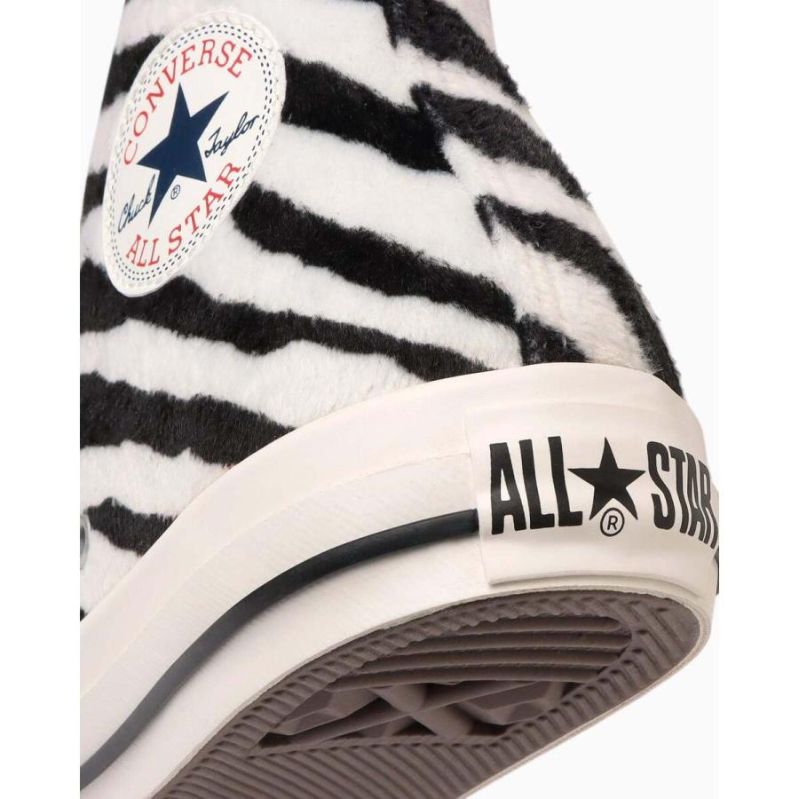 コンバース converse スニーカー レディース カジュアル シューズ ファー ファッション オールスター ゼブラファー HI 31310370 CONVERSE（コンバース） オールスター ゼブラファー HI 31310370 オフ
