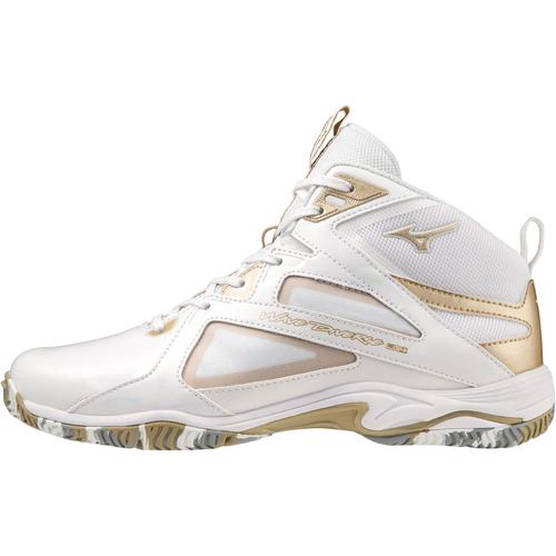 ミズノ MIZUNO ウェーブ ダイバース LG4 Ltd K1GF2375 31 ホワイト 