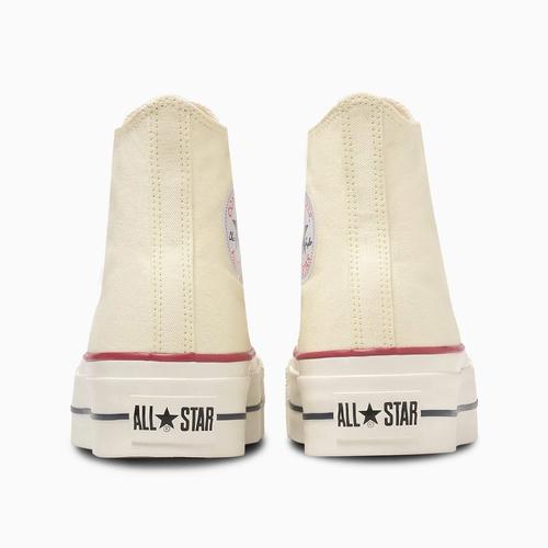 コンバース CONVERSE 2024春夏モデル オールスター （R） リフテッド HI 31311131 ナチュラル レディース NiziU 着用 ニジュー スニーカー シューズ 靴｜esports｜06