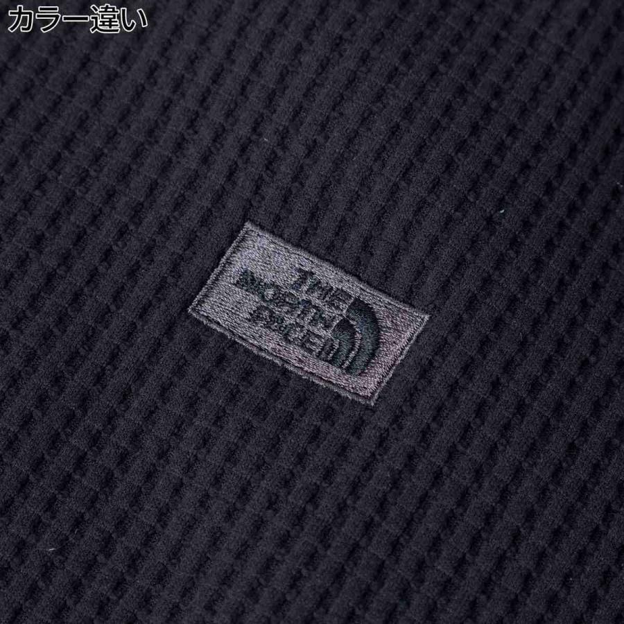 ザ・ノース・フェイス エンライドワッフルフーディー NT12460 W ホワイト メンズ レディース 春夏モデル プリントTシャツ 親子コーデ 公園 散歩 旅行 トラベルの画像