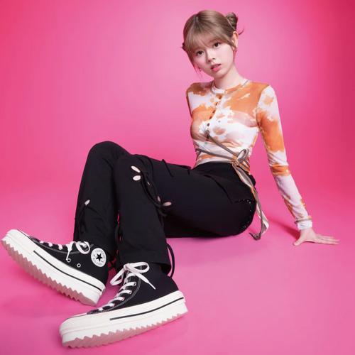 コンバース CONVERSE オールスター シャークソール HI メンズ レディース NiziU 着用 ニジュー 2024春夏モデル スニーカー ハイカット 靴 厚底｜esports｜06