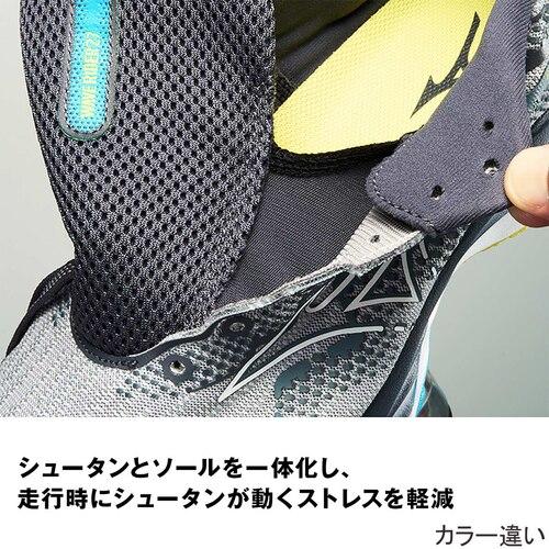 ミズノ MIZUNO ウエーブライダー27 J1GC2303 51 ブラック×レッド×オレンジ メンズ 2024春夏モデル ランニングシューズ ジョギング マラソン トレーニング｜esports｜13