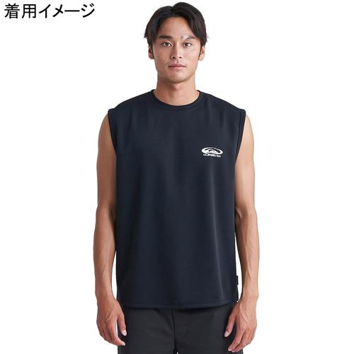 クイックシルバー Quiksilver ORBITAL SL ラッシュガード QLY242006 BLK ブラック メンズ 2024春夏モデル サーフィン マリンウェア トップス UPF50＋ 速乾｜esports｜02