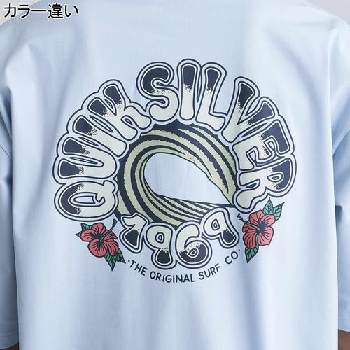 クイックシルバー Quiksilver GW DEEP VISION SS ラッシュガード QLY242008 WHT ホワイト メンズ 2024春夏モデル サーフィン マリンウェア トップス UPF50＋｜esports｜04