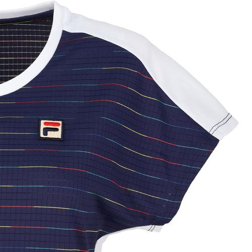 FILA フィラ レディース テニスウェア ゲームシャツ VL2800 FILA フィラ レディース テニスウェア ゲームシャツ VL2800