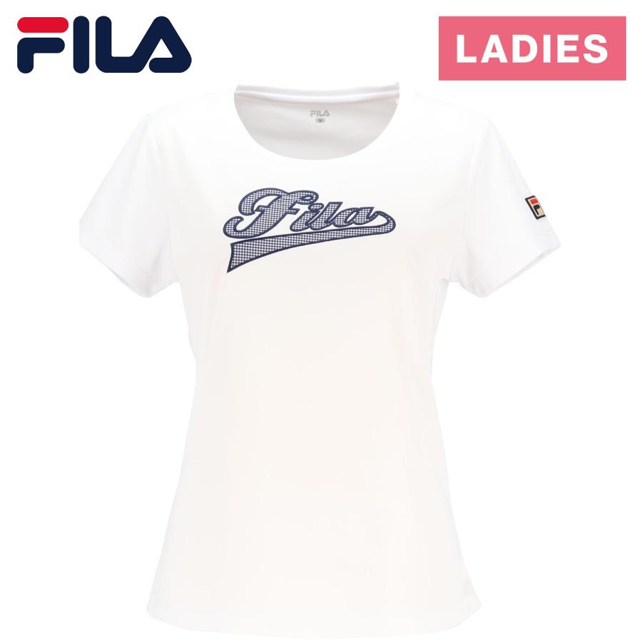 FILA（フィラ） ☆1/5までポイント5倍☆ アップリケTシャツ VL2855
