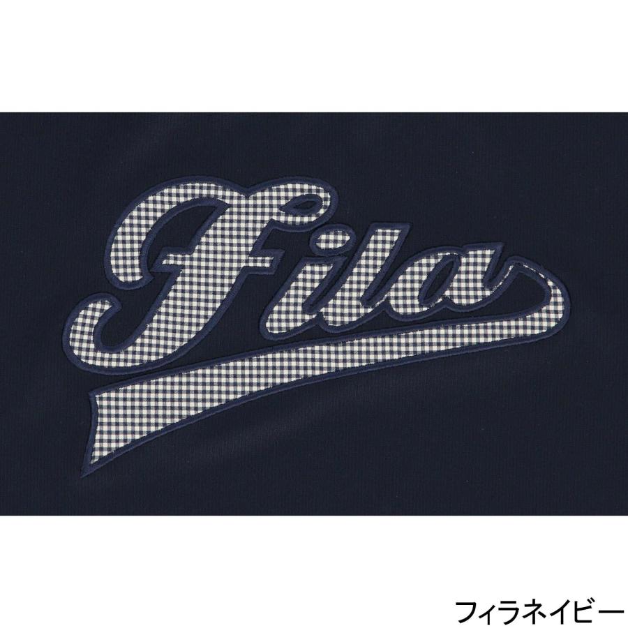 FILA（フィラ） アップリケTシャツ VL2855 レディース 2024春夏モデル