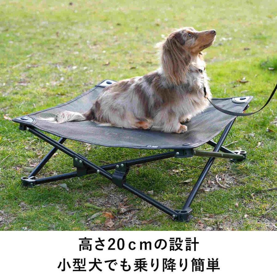 犬用ベッド ドッグコット メッシュ ペット用 涼しい クール COOL ペットコット アウトドア キャンプ お出かけ ペットベッド 洗える 猫 QC-DCM クイックキャンプ | QUICKCAMP | 07