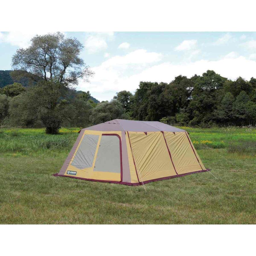 フレンドリーショップ 鹿番長 キャプテンスタッグ CAPTAIN STAG ビバレー スクリーンツールームロッジ540UV UA-1001 ベージュ フレンドリーショップ 鹿番長 | CAPTAIN STAG | 03