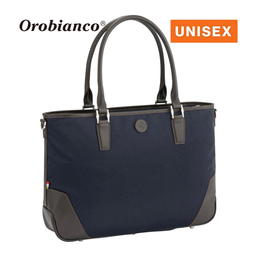 【新品】Orobianco ダークネイビー メンズ ビジネス トートバッグ Orobianco（オロビアンコ） 公式 ビジネスバッグ トートバッグ