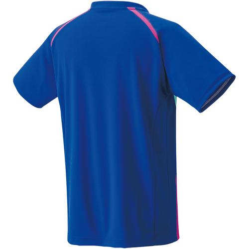 ヨネックス YONEX ユニゲームシャツ（フィットスタイル） 10599 472 ミッドナイトネイビー メンズ レディース テニス バドミントン ゲームウエア 半袖 シャツ｜esports｜02