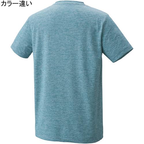 ヨネックス YONEX ユニドライTシャツ（フィットスタイル） 16708 010 グレー メンズ レディース テニス バドミントン 半袖 シャツ Tシャツ トップス｜esports｜02