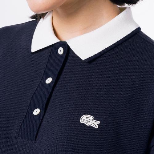 LACOSTE ラコステ リラックスシルエットクレリックポロドレス EF006J