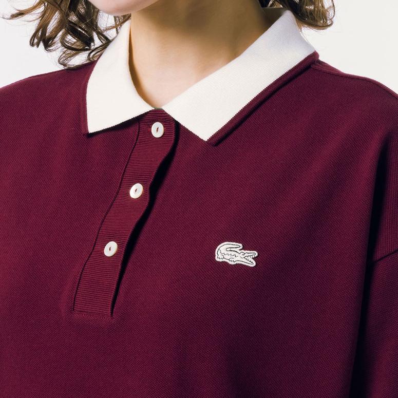 LACOSTE（ラコステ） リラックスシルエットクレリックポロドレス