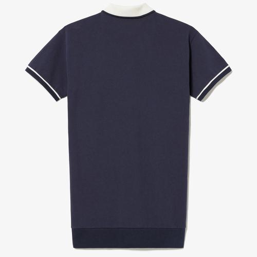 LACOSTE ラコステ リラックスシルエットクレリックポロドレス LACOSTE ラコステ リラックスシルエットクレリックポロドレス