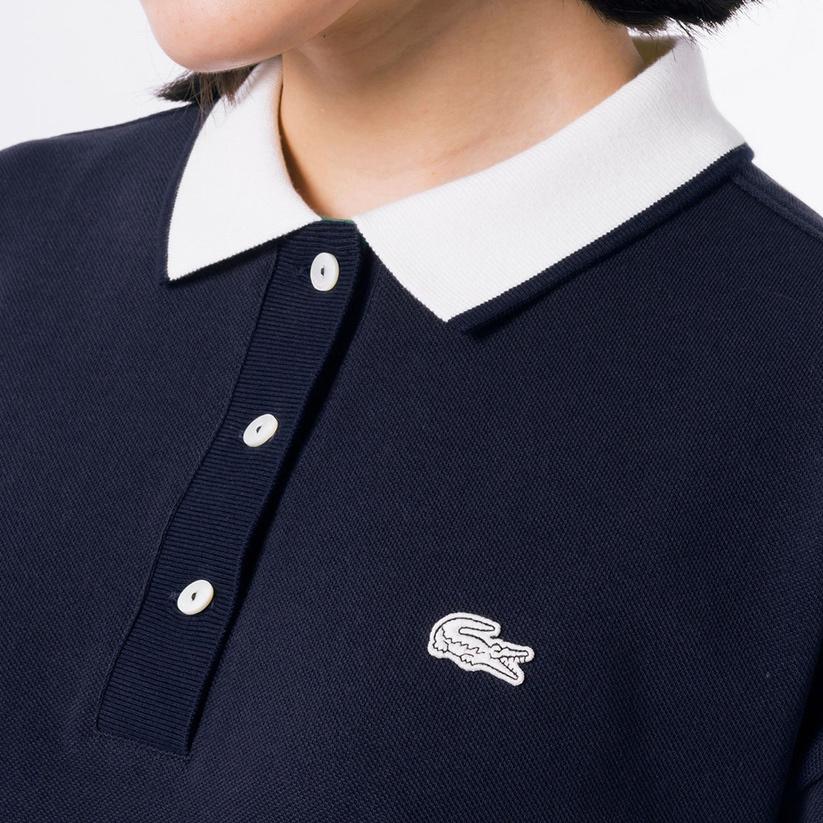 LACOSTE（ラコステ） リラックスシルエットクレリックポロドレス