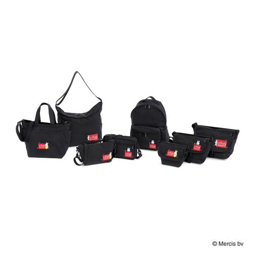 マンハッタンポーテージ Manhattan Portage ナイロン メッセンジャーバッグ フラップ ジッパーポケット ミッフィー MP1603MIFF ブラック 2024春夏モデル｜esports｜11