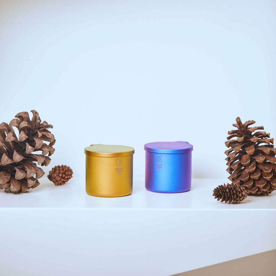 Keith Titanium キース Keith カラフル 純チタンマグ 400ml 純チタン