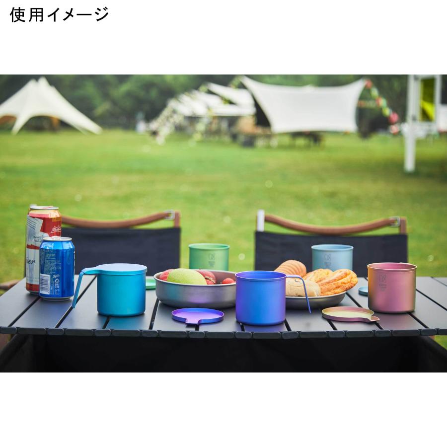 Keith Titanium キース Keith カラフル 純チタンマグ 400ml 純チタン