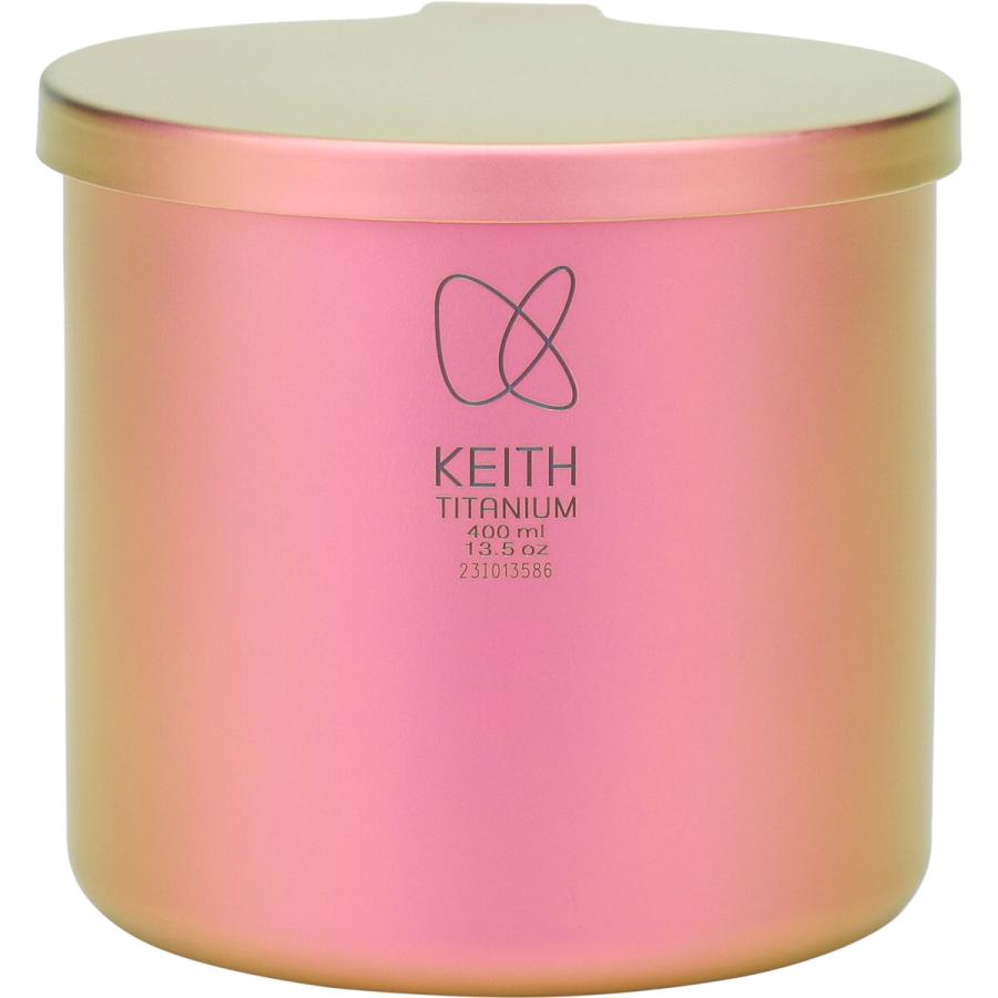 Keith Titanium キース Keith カラフル 純チタンマグ 400ml 純チタン