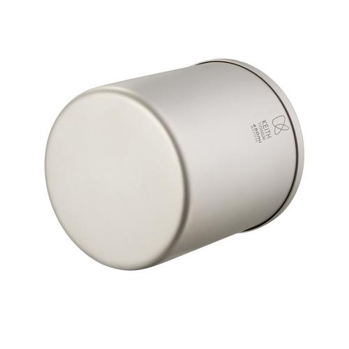 Keith Titanium キース Keith ダブルウォール 純チタンカップ 450ml 純