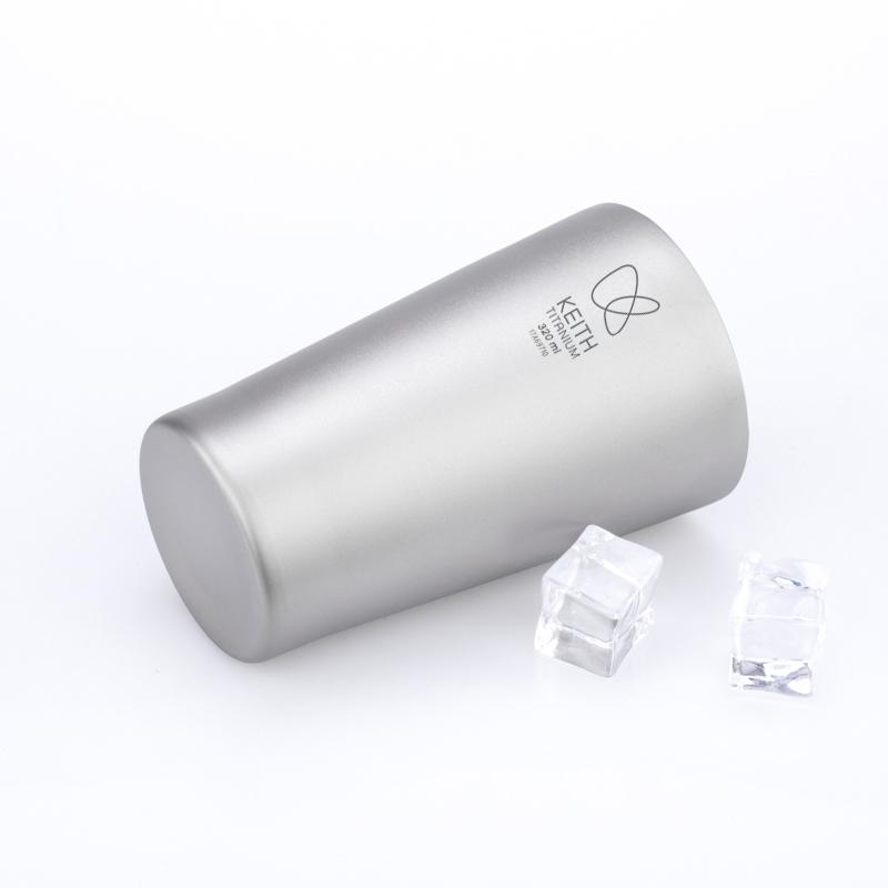 Keith Titanium キース Keith ダブルウォール 純チタンビアタンブラー