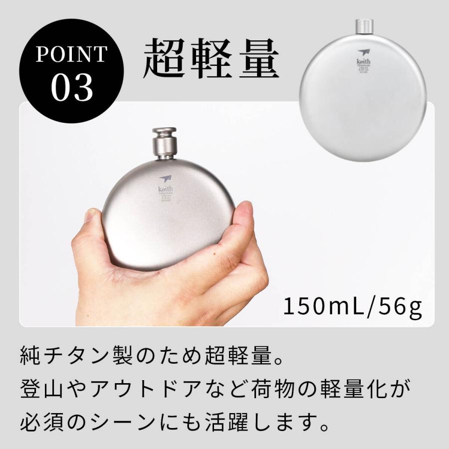 Keith Titanium ☆25％OFFクーポン 2/20-22☆キース Keith 純チタン丸