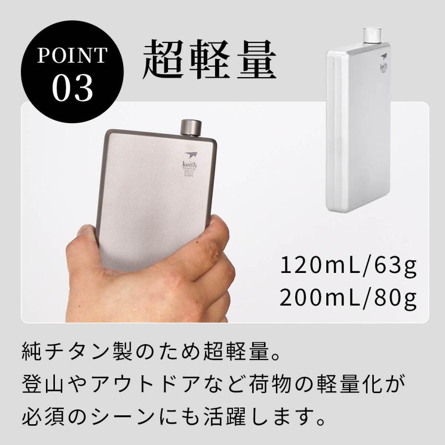 Keith Titanium ☆25％OFFクーポン 2/8-11☆キース Keith 純チタン角型