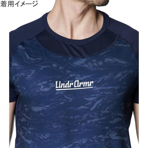 アンダーアーマー UNDER ARMOUR ヒートギア コンフォート フィッティド ノベルティ ショートスリーブ クルーネック シャツ 1384734 410 ミッドナイトネイビー｜esports｜05