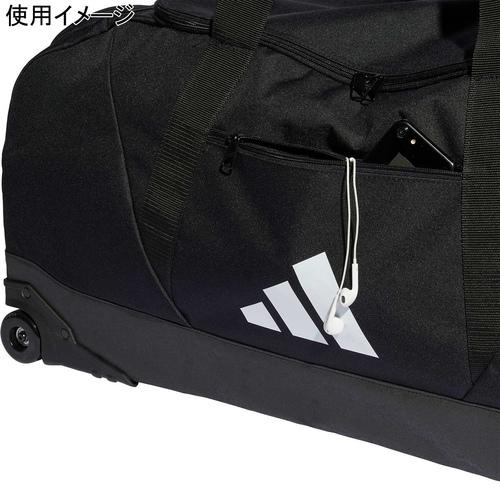 adidas アディダス 【ユニセックス】 サッカー ティロ リーグ トロリー チームバッグ 大 MKB56 ブラック/ホワイト(HS9756) NS adidas（アディダス） ティロ リーグ トロリー チームバッグ 大 MKB56